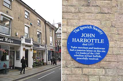 Ipswich Historic Lettering: John Harbottle plaque