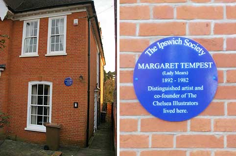 Ipswich Historic Lettering: Tempest plaque