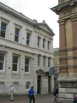 Ipswich Historic Lettering: Post Office crest 1