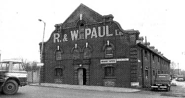 Ipswich Historic Lettering: R & W Paul maltings - period