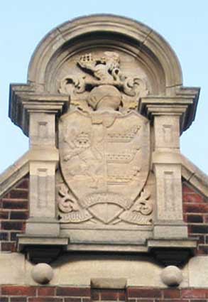 Ipswich Historic Lettering: Ranelagh Rd School crest