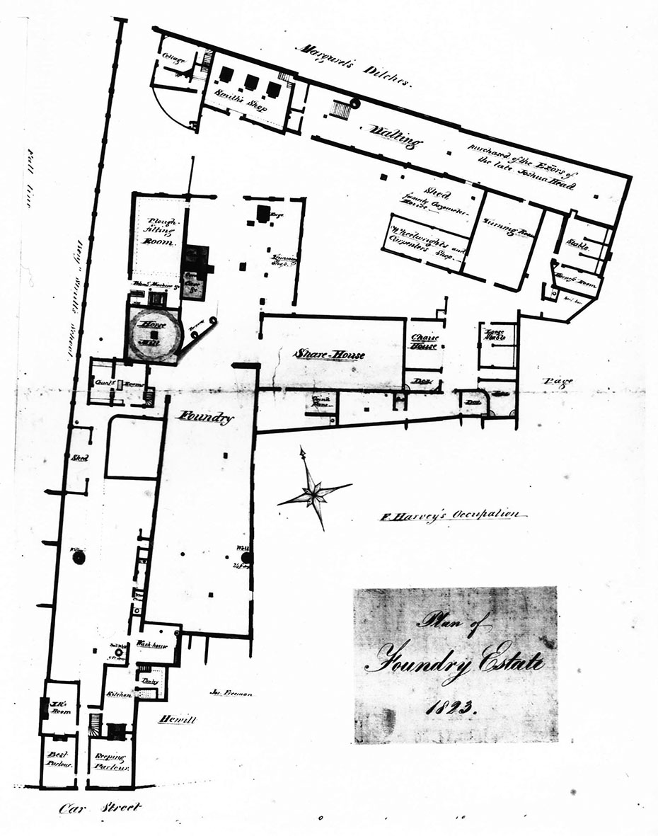 Ipswich Historic Lettering: Ransomes map