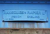 Ipswich Historic Lettering: Ransomes swing bridge thumb