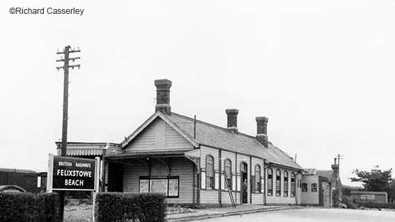 Ipswich Historic Lettering: Felixstowe railway 16