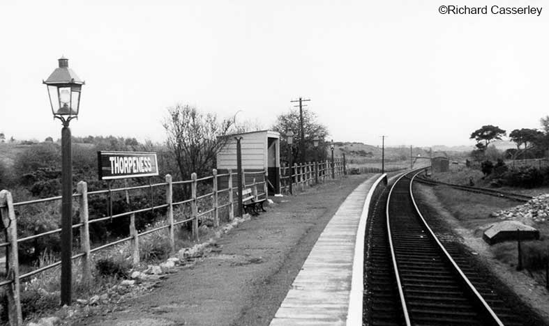 Ipswich Historic Lettering: Thorpeness railway 2