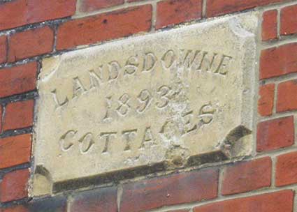 Ipswich Historic Lettering: Rosehill houses: Landsdowne