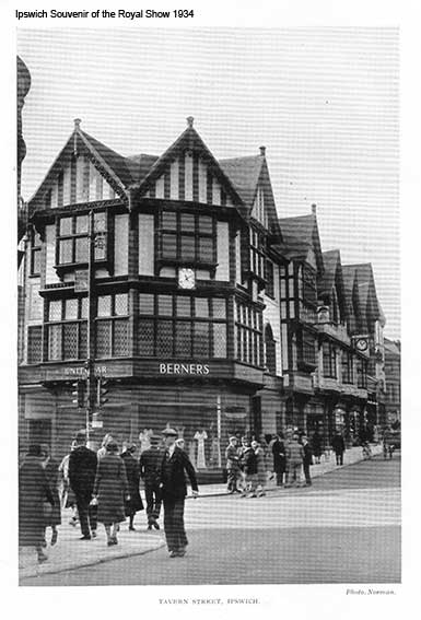 Ipswich Historic Lettering: Tavern St 1934