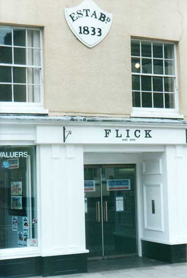 Ipswich Historic Lettering: Saxmundham Flick 2001
