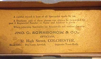 Ipswich Historic Lettering: Scarborow specs 3