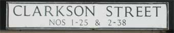 Ipswich Historic Lettering: Clarkson small