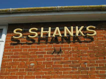 Ipswich Historic Lettering: S. Shanks 2