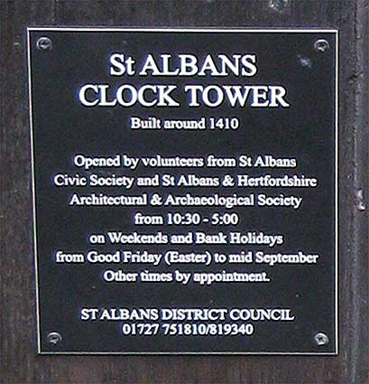 Ipswich Historic Lettering: St Albans Clock Tower 5