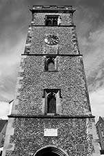 Ipswich Historic Lettering: St Albans Clock Tower mono