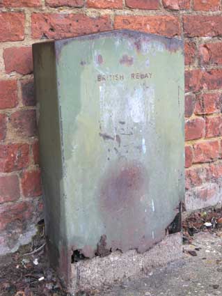 Ipswich Historic Lettering: British Relay box 3