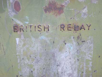Ipswich Historic Lettering: British Relay box 4