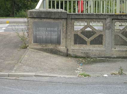 Ipswich Historic Lettering: Stoke Bridge 3