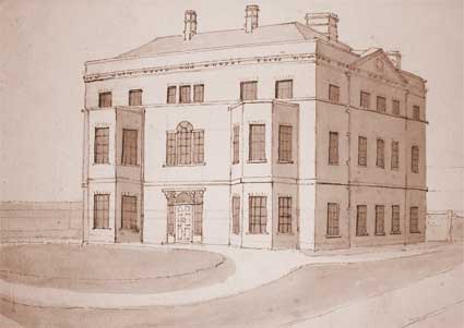 Ipswich Historic Lettering: Stoke Hall drawing