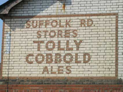 Ipswich Historic Lettering: Suffolk Rd Stores 1