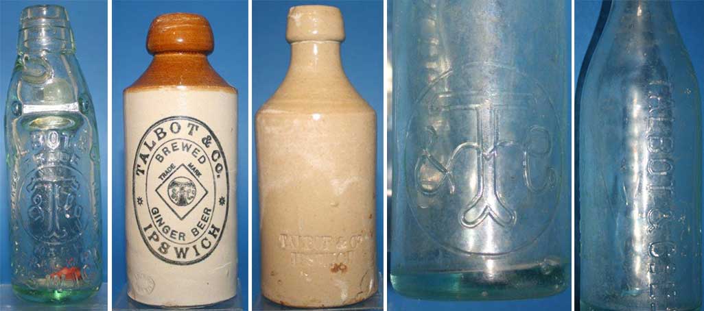 Ipswich Historic Lettering: Talbot bottles 2