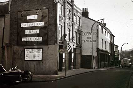 Ipswich Historic Lettering: Tankard Inn Tacket Street