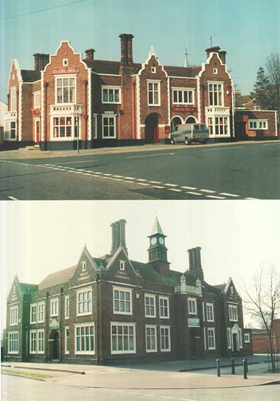 Ipswich Historic Lettering: Tolly Follies Waveney Arms Safe Harbour
