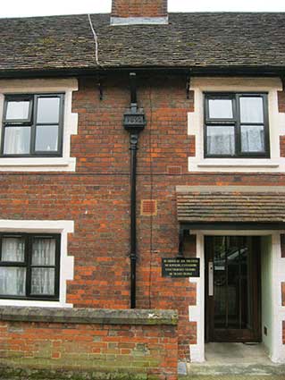 Ipswich Historic Lettering: Tooleys almshouses 23