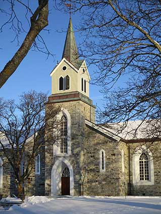 Ipswich Historic Lettering: Brønnøysund church