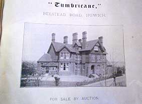 Ipswich Historic Lettering: Tumbricane old 1
