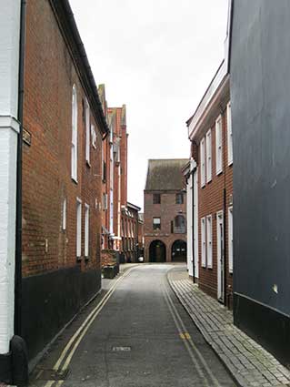Ipswich Historic Lettering: Turret Lane