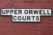 Ipswich Historic Lettering: Upper Orwell Courts thumb