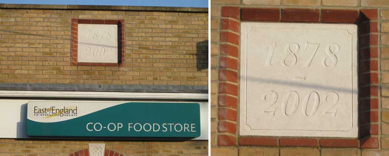 Ipswich Historic Lettering: Vernon Street Co-op 1