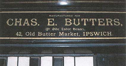 Ipswich Historic Lettering: vestige Butter Market 4