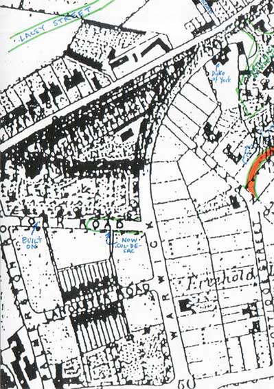Ipswich Historic Lettering: Warwick map 2