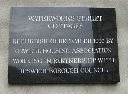 Ipswich Historic Lettering: Water Works 2