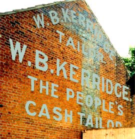 Ipswich Historic Lettering: W.B. Kerridge 2