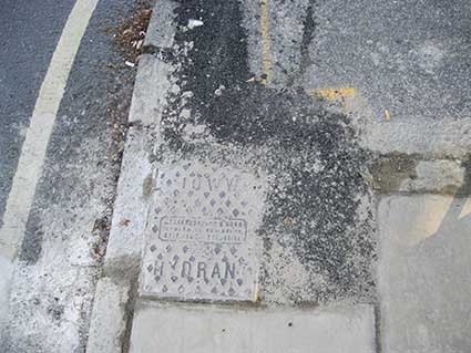 Ipswich Historic Lettering: Hydrant ICWW 2