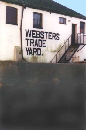 Ipswich Historic Lettering: Websters Trade Yard 2000b
