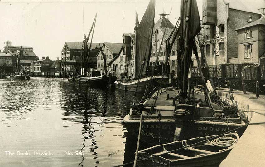 Ipswich Historic Lettering: Wet Dock Victorian/Edwardian