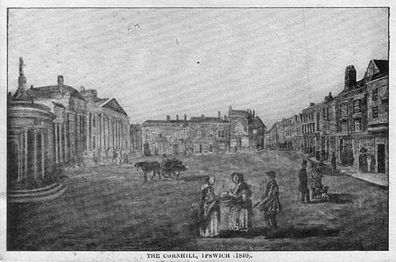 Ipswich Historical Lettering: Cornhill 1840