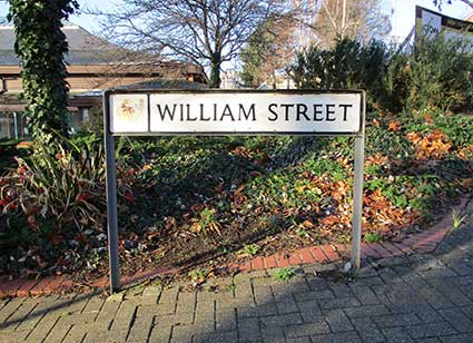 Ipswich Historic Lettering: William Street 1
