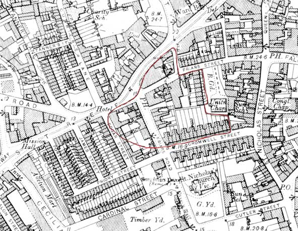 Ipswich Historic Lettering: Willis map