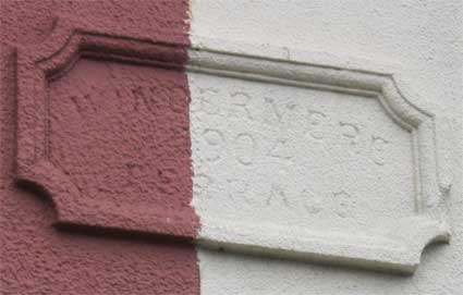 Ipswich Historic Lettering: Windermere Terrace 2