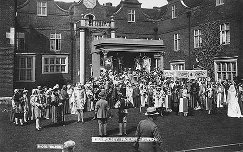 Ipswich Historic Lettering: Wolsey Pageant 1930