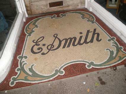 Ipswich Historic Lettering: Woodbridge E. Smith 1