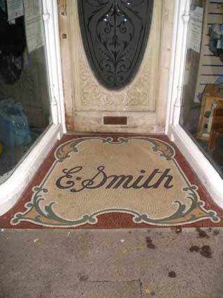 Ipswich Historic Lettering: Woodbridge E. Smith 2