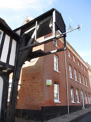 Ipswich Historic Lettering: Woodbridge New Street
