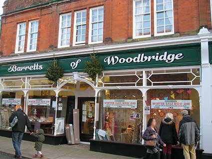 Ipswich Historic Lettering: Woodbridge Barretts 1